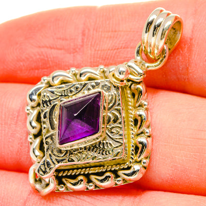 Amethyst Pendants handcrafted by Ana Silver Co - PD16620