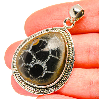 Septarian Geode Pendants handcrafted by Ana Silver Co - PD16631