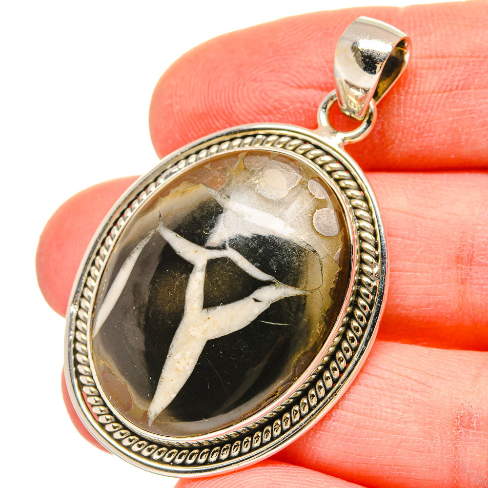 Septarian Geode Pendants handcrafted by Ana Silver Co - PD16632