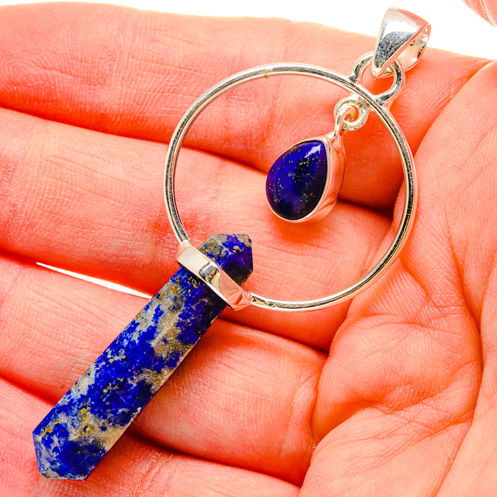 Lapis Lazuli Pendants handcrafted by Ana Silver Co - PD16652
