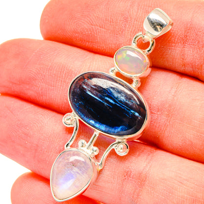 Kyanite Pendants handcrafted by Ana Silver Co - PD16653