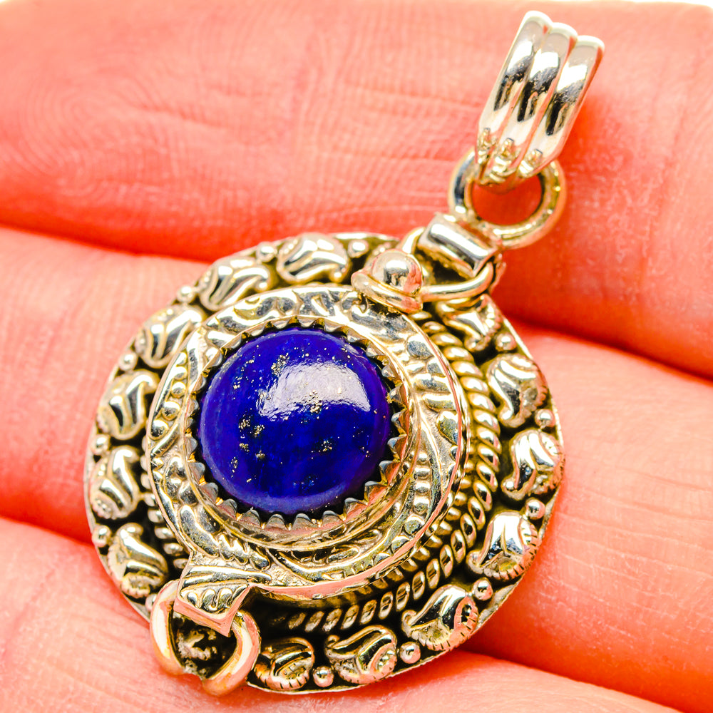Lapis Lazuli Pendants handcrafted by Ana Silver Co - PD16660