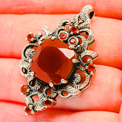 Carnelian Pendants handcrafted by Ana Silver Co - PD16674