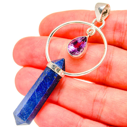 Lapis Lazuli Pendants handcrafted by Ana Silver Co - PD16681