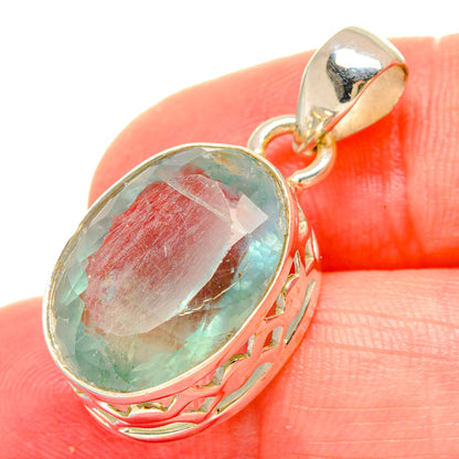 Green Fluorite Pendants handcrafted by Ana Silver Co - PD16691