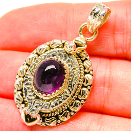 Amethyst Pendants handcrafted by Ana Silver Co - PD16724