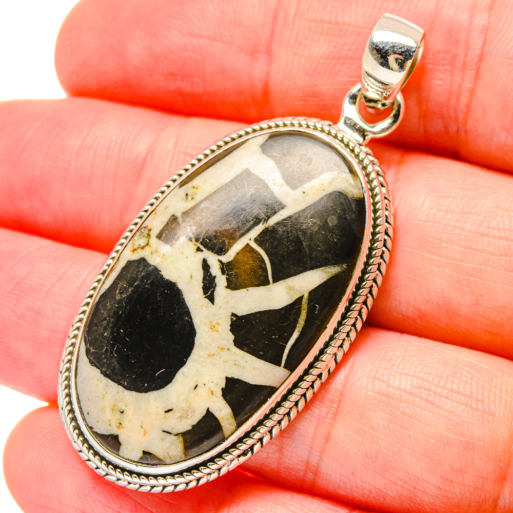 Septarian Geode Pendants handcrafted by Ana Silver Co - PD16730