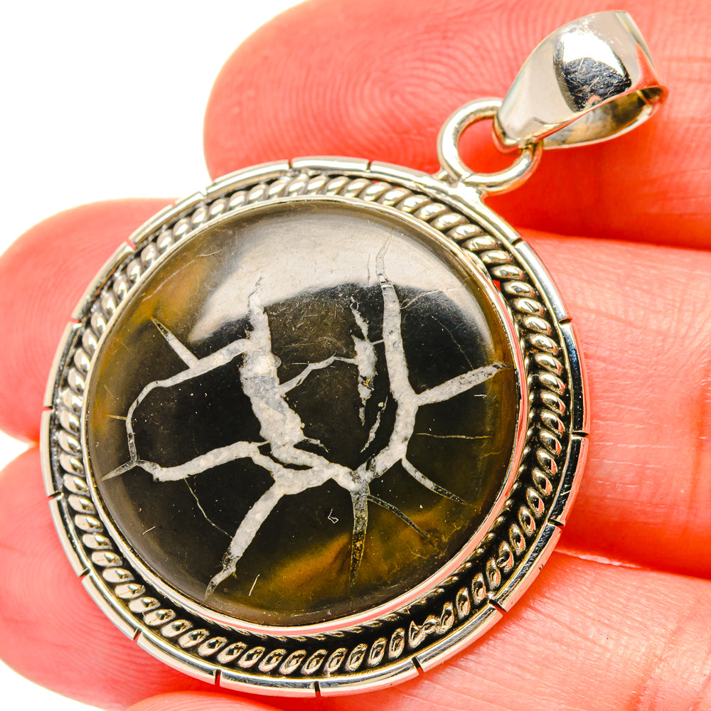 Septarian Geode Pendants handcrafted by Ana Silver Co - PD16731