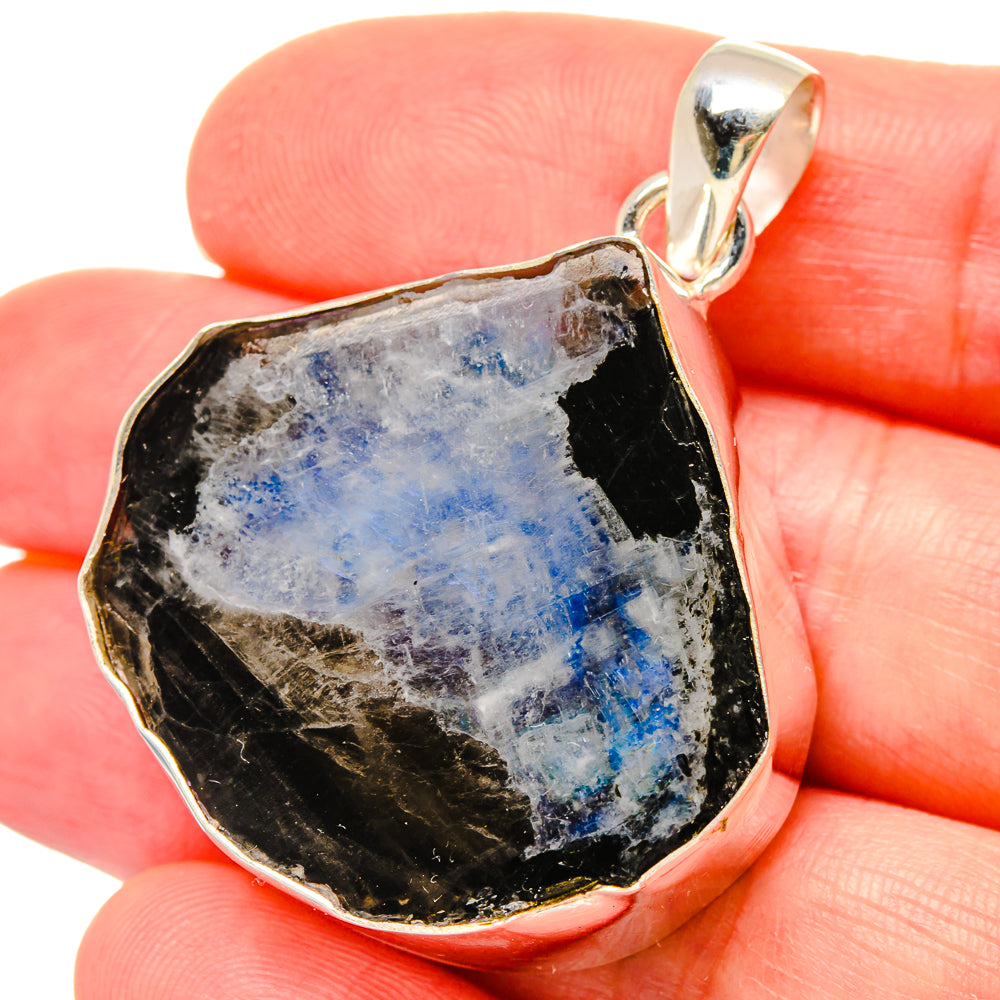 Rainbow Moonstone Pendants handcrafted by Ana Silver Co - PD16733