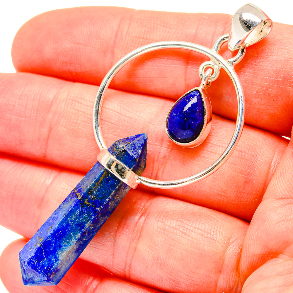 Lapis Lazuli Pendants handcrafted by Ana Silver Co - PD16764