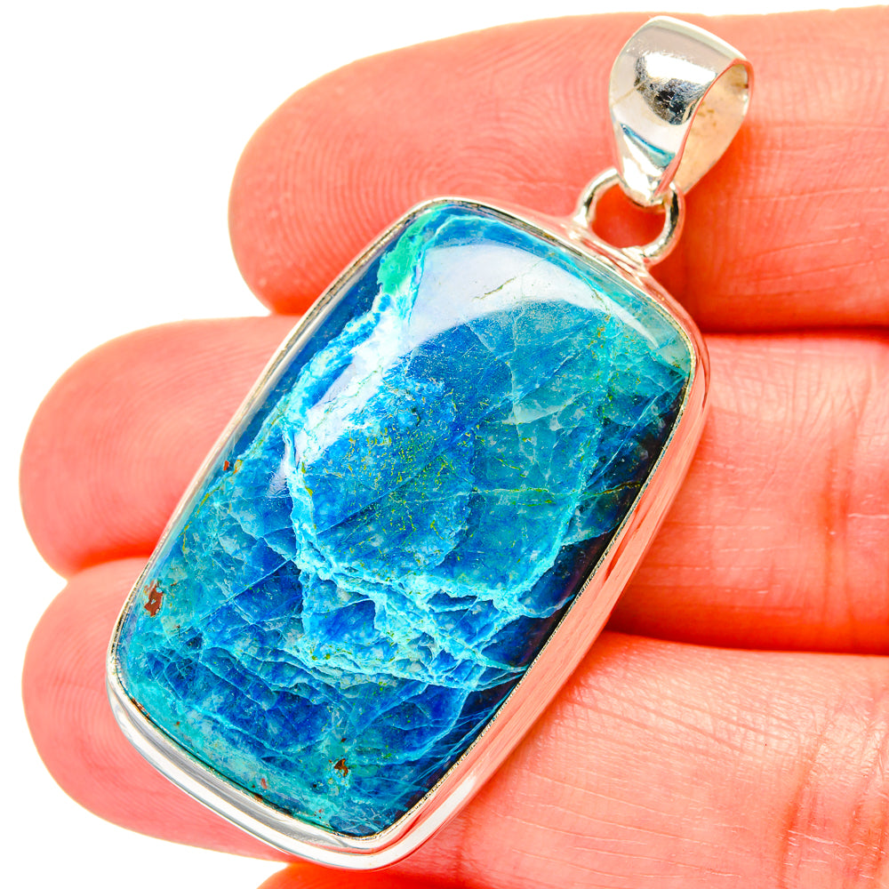 Shattuckite Pendants handcrafted by Ana Silver Co - PD16766
