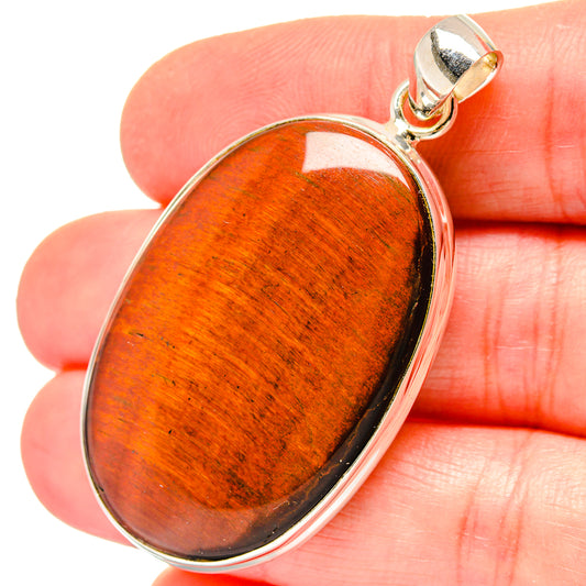 Red Tiger Eye Pendants handcrafted by Ana Silver Co - PD16787