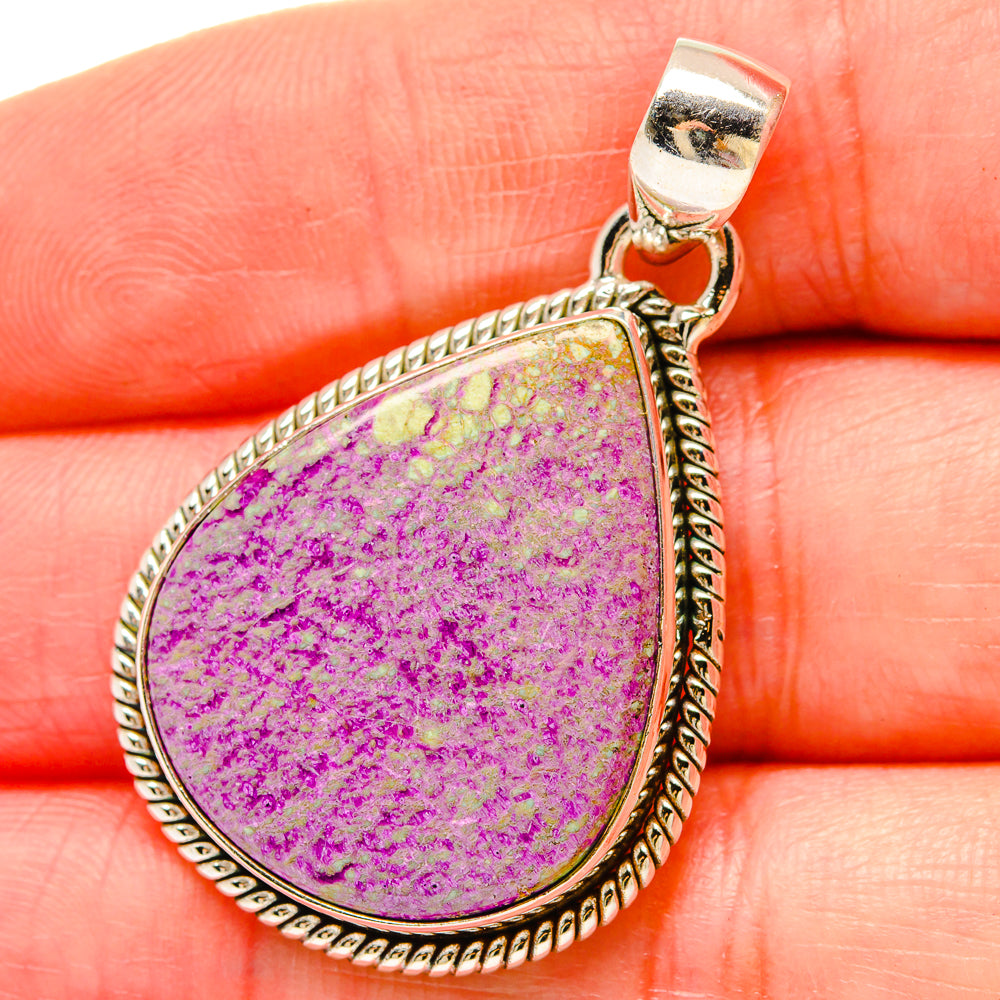 Stichtite Pendants handcrafted by Ana Silver Co - PD16808