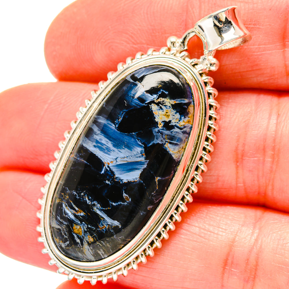 Pietersite Pendants handcrafted by Ana Silver Co - PD16813