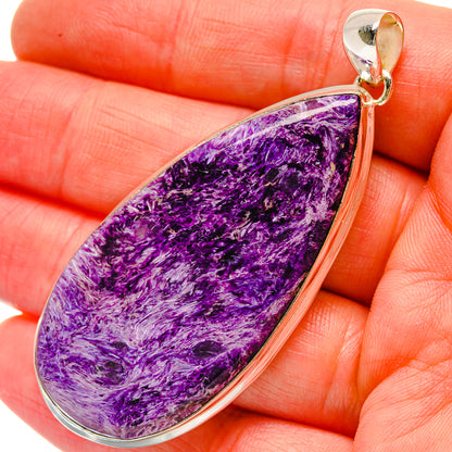 Charoite Pendants handcrafted by Ana Silver Co - PD16871