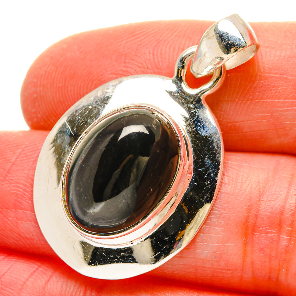 Black Onyx Pendants handcrafted by Ana Silver Co - PD16881