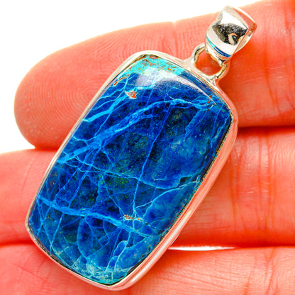 Shattuckite Pendants handcrafted by Ana Silver Co - PD16906