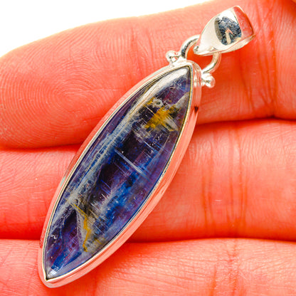 Kyanite Pendants handcrafted by Ana Silver Co - PD16909