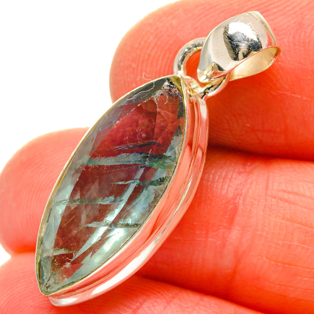 Green Fluorite Pendants handcrafted by Ana Silver Co - PD16916