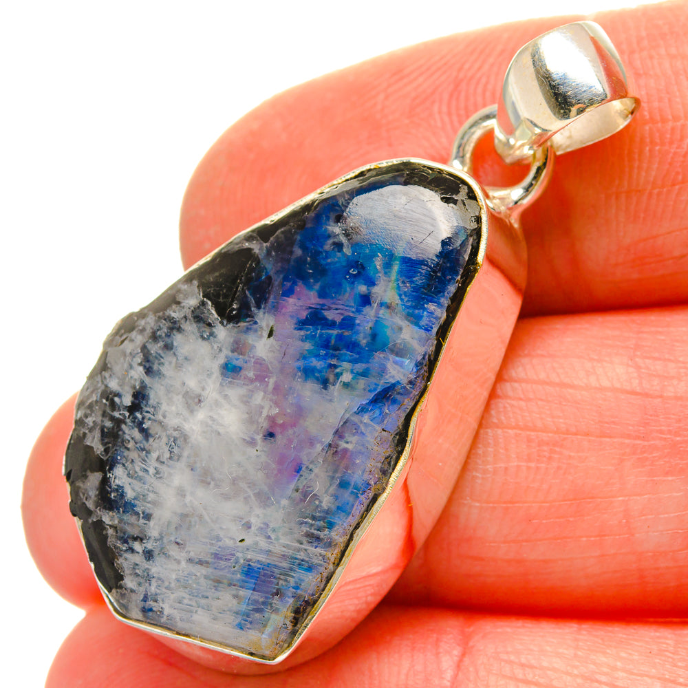 Rainbow Moonstone Pendants handcrafted by Ana Silver Co - PD16947