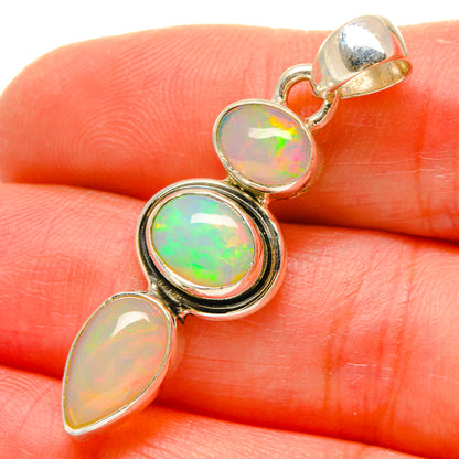 Ethiopian Opal Pendants handcrafted by Ana Silver Co - PD16956