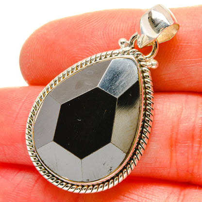 Hematite Pendants handcrafted by Ana Silver Co - PD16957
