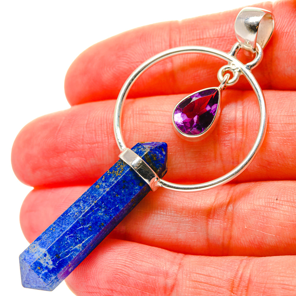Lapis Lazuli Pendants handcrafted by Ana Silver Co - PD16987