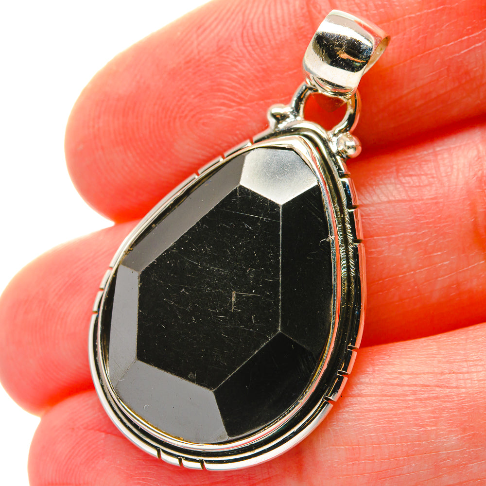 Hematite Pendants handcrafted by Ana Silver Co - PD17023