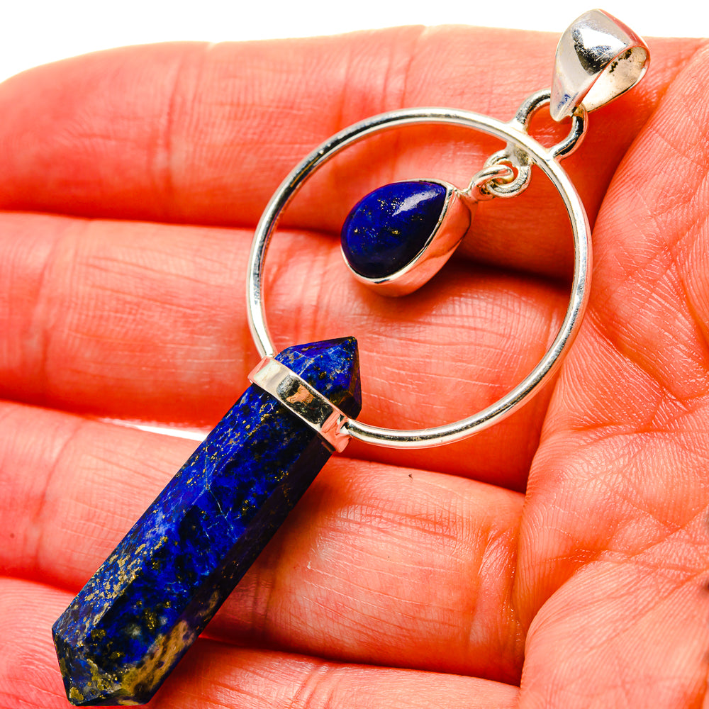 Lapis Lazuli Pendants handcrafted by Ana Silver Co - PD17027