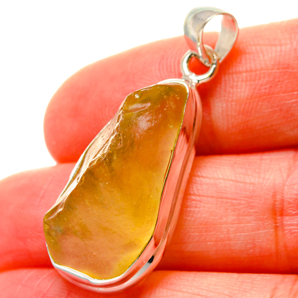 Libyan Glass Pendants handcrafted by Ana Silver Co - PD17036