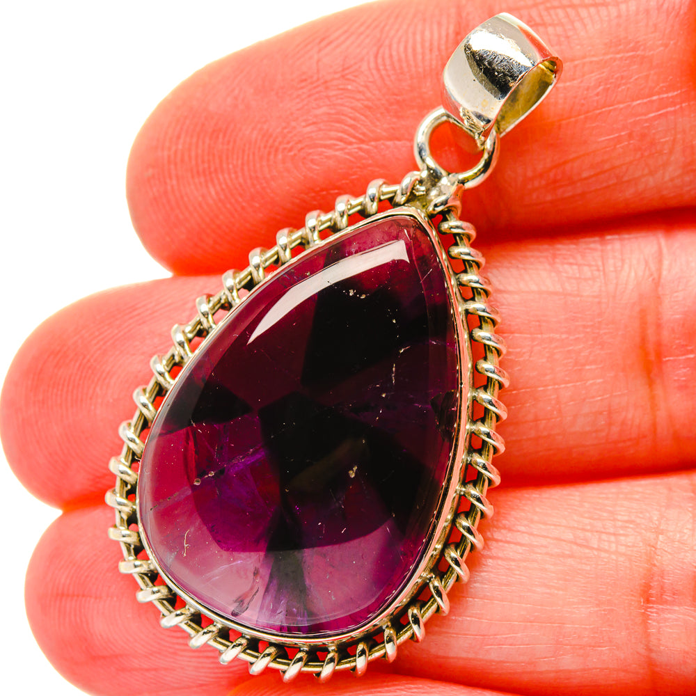 Star Amethyst Pendants handcrafted by Ana Silver Co - PD17042