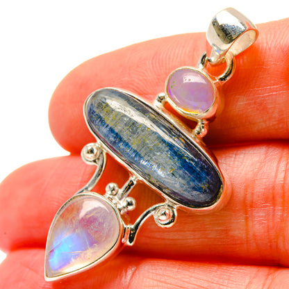 Kyanite Pendants handcrafted by Ana Silver Co - PD17060