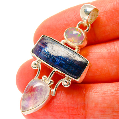 Kyanite Pendants handcrafted by Ana Silver Co - PD17064