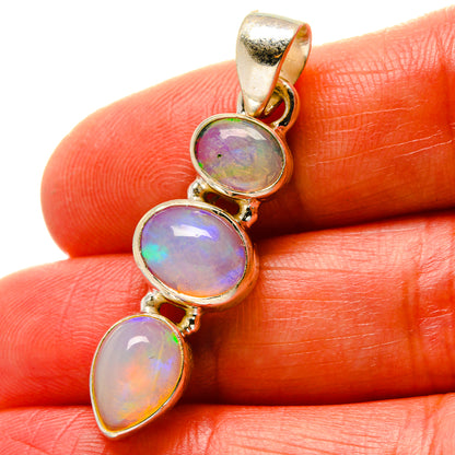 Ethiopian Opal Pendants handcrafted by Ana Silver Co - PD17090