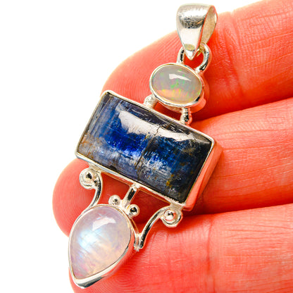 Kyanite Pendants handcrafted by Ana Silver Co - PD17116