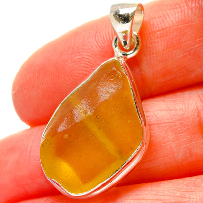 Libyan Glass Pendants handcrafted by Ana Silver Co - PD17125