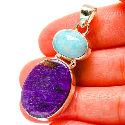 Chaorite Pendants handcrafted by Ana Silver Co - PD17135