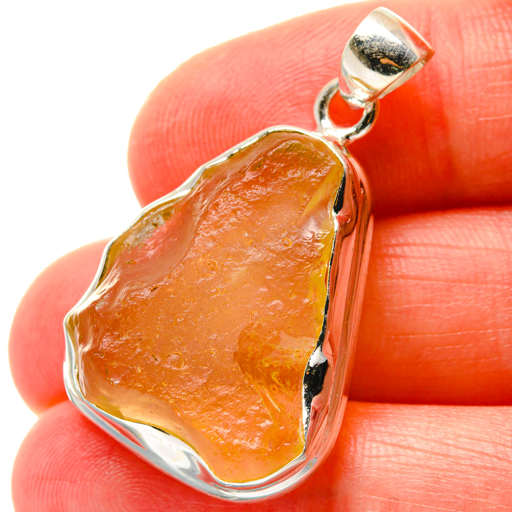 Libyan Glass Pendants handcrafted by Ana Silver Co - PD17140