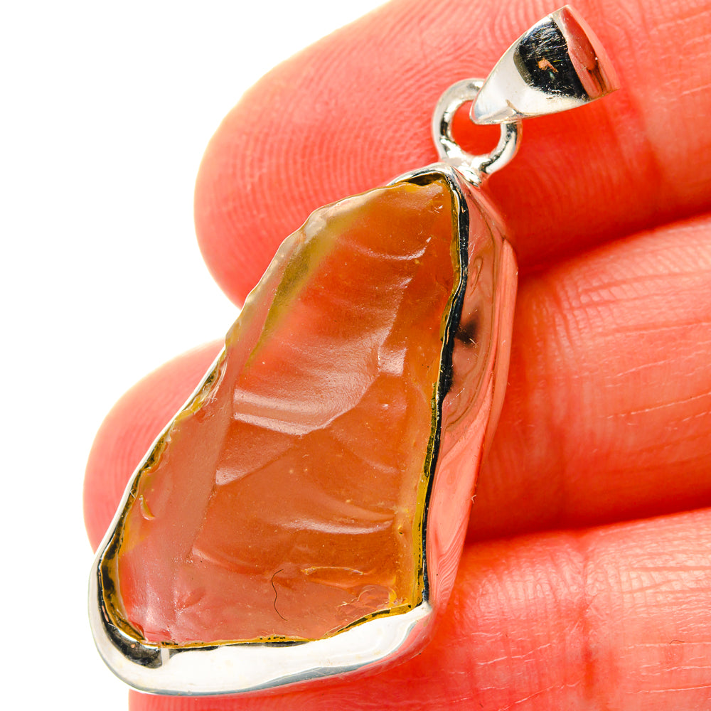 Libyan Glass Pendants handcrafted by Ana Silver Co - PD17141