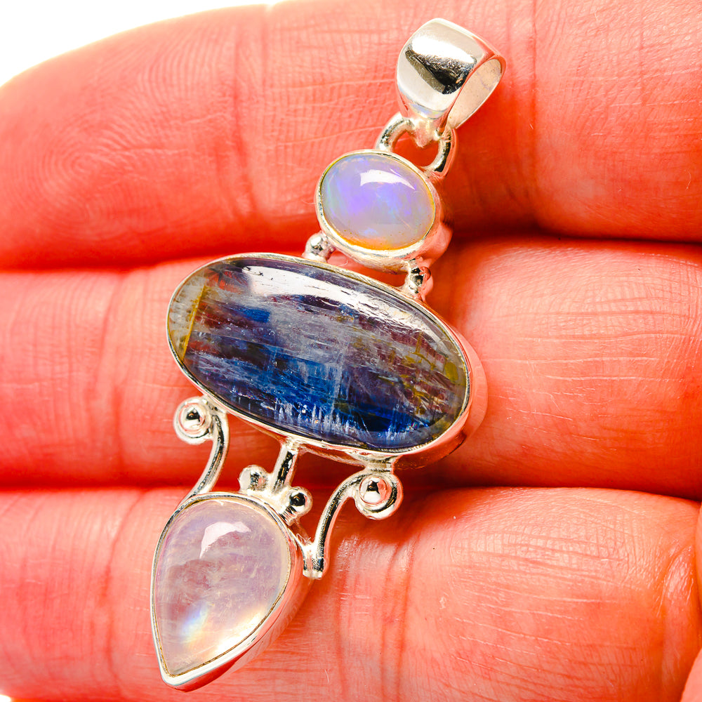 Kyanite Pendants handcrafted by Ana Silver Co - PD17153