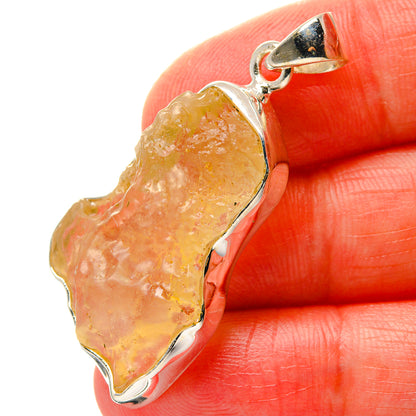Libyan Glass Pendants handcrafted by Ana Silver Co - PD17155