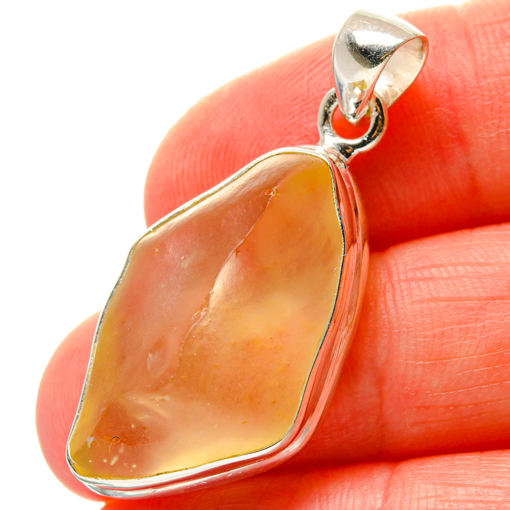 Libyan Glass Pendants handcrafted by Ana Silver Co - PD17156