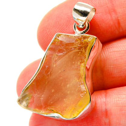 Libyan Glass Pendants handcrafted by Ana Silver Co - PD17163