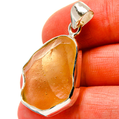 Libyan Glass Pendants handcrafted by Ana Silver Co - PD17166