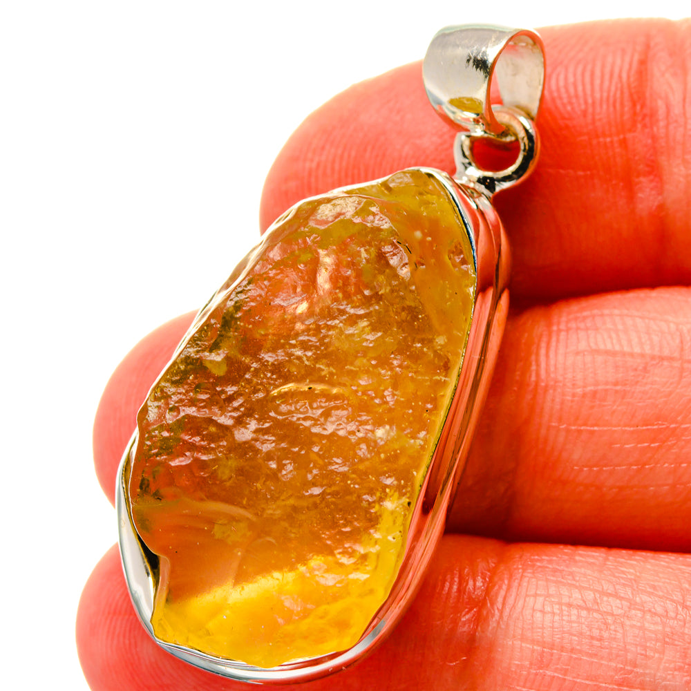 Libyan Glass Pendants handcrafted by Ana Silver Co - PD17172
