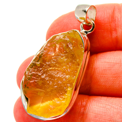 Libyan Glass Pendants handcrafted by Ana Silver Co - PD17172