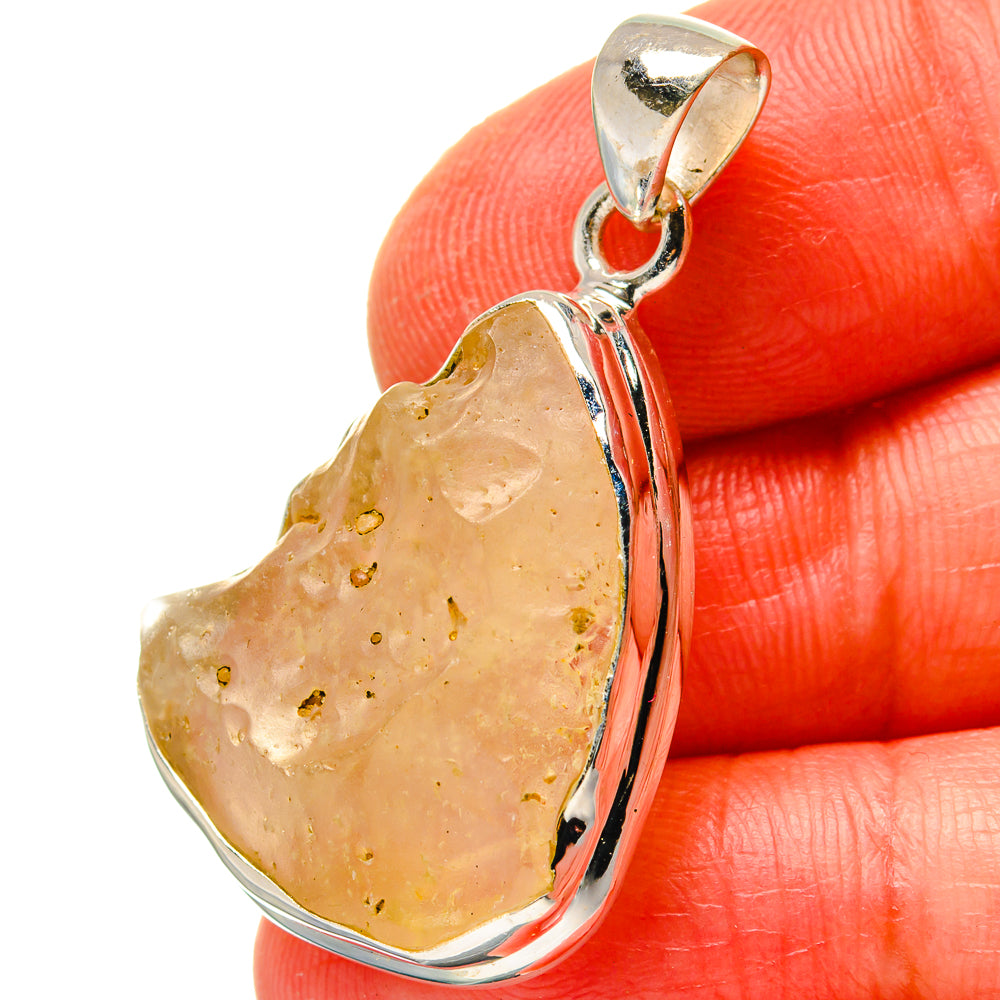 Libyan Glass Pendants handcrafted by Ana Silver Co - PD17174
