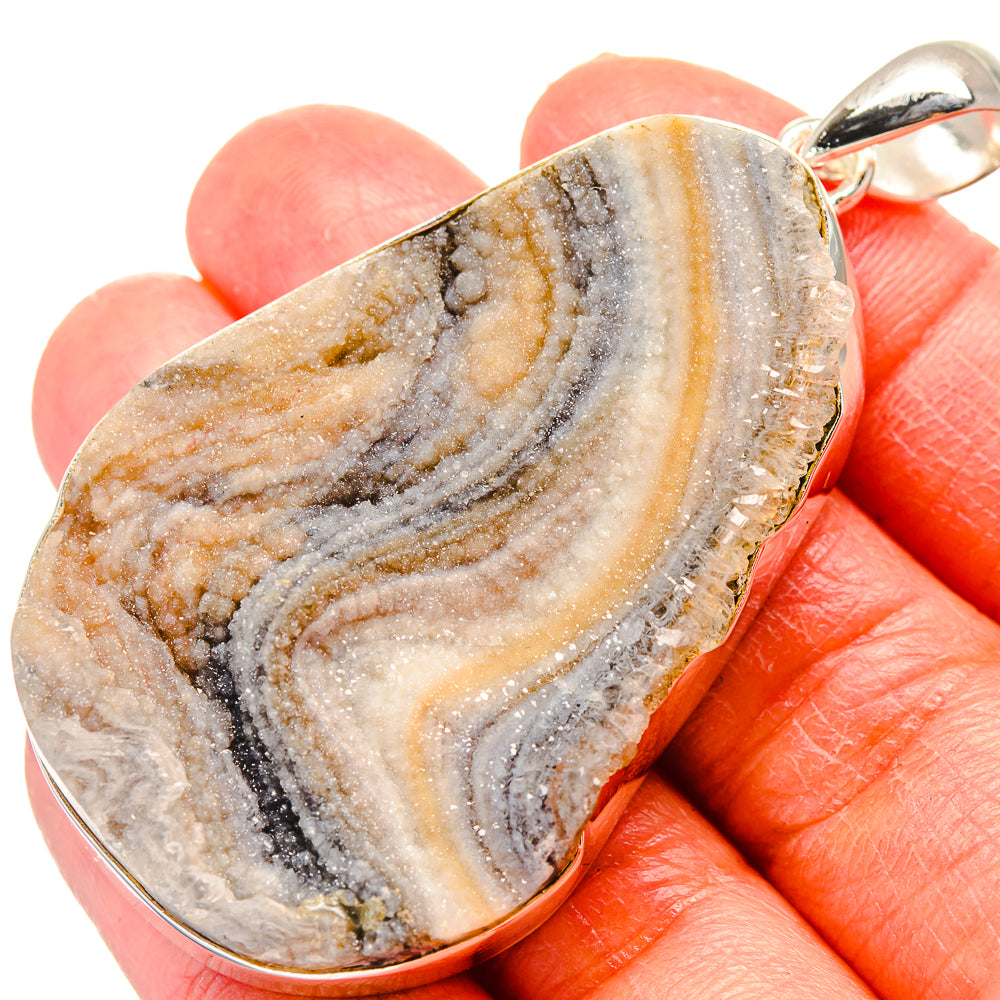 Desert Druzy Pendants handcrafted by Ana Silver Co - PD17184