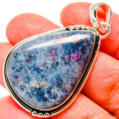 Ruby Fuchsite Pendants handcrafted by Ana Silver Co - PD17185