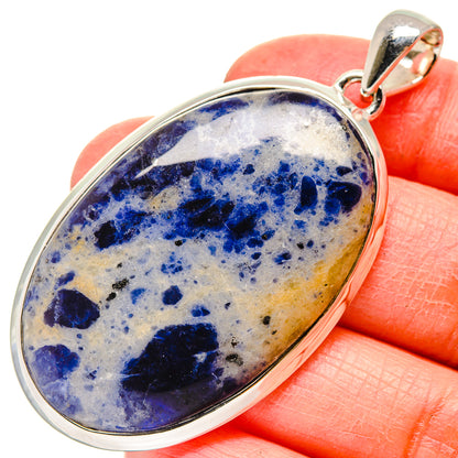 Sodalite Pendants handcrafted by Ana Silver Co - PD17190